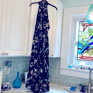 Banana Republic Floral Soft Satin Midi Dress Size 4 New With Tags